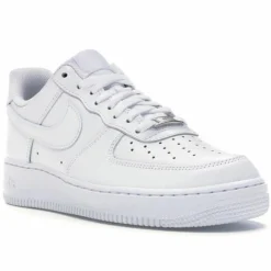 Baskets en Cuir Air Force 1 Lo blanches