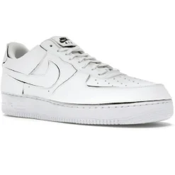 Baskets en Cuir Air Force 1 Lo blanches