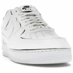 Baskets en Cuir Air Force 1 Lo blanches