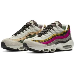 Baskets en Cuir Air Max 95 beige/multicolore