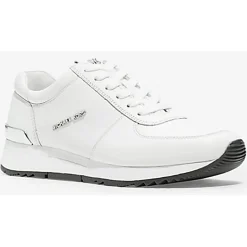 Baskets en Cuir Allie blanches