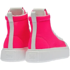 Baskets en Cuir B-Ball roses