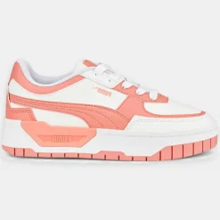 Baskets en Cuir Cali Dream Tweak Dissi blanc/rose