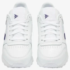 Baskets en Cuir Cl Lthr Bicolore blanc/bleu