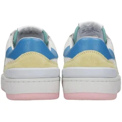 Baskets en Cuir Clay multicolores