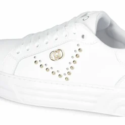 Baskets en Cuir Cleo blanches