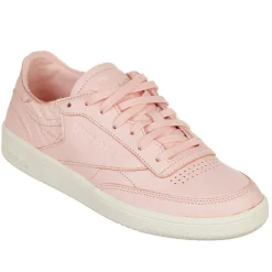 Baskets en Cuir Club C 85 Decon roses