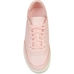 Baskets en Cuir Club C 85 Decon roses