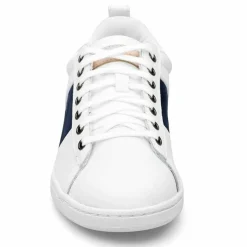 Baskets en Cuir Courtclassic blanc/bleu marine