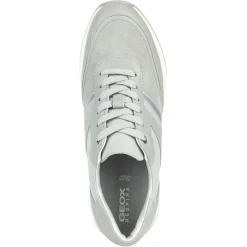 Baskets en Cuir Desya gris pâle