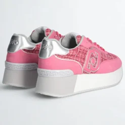 Baskets en Cuir Dreamy fuchsia