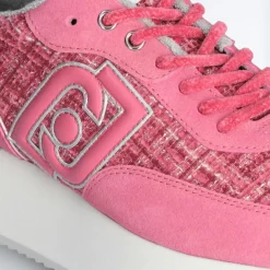 Baskets en Cuir Dreamy fuchsia