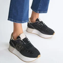 Baskets en Cuir Dreamy noires