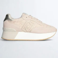 Baskets en Cuir Dreamy pêche