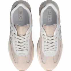 Baskets en Cuir Dreamy savane/blanc