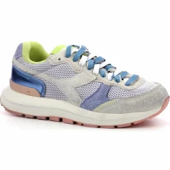 Baskets en Cuir Kmaro 42 Metal bleu/gris