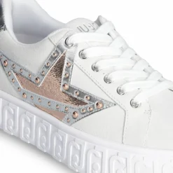 Baskets en Cuir Lovely écrues