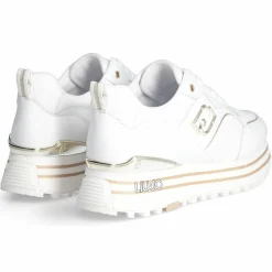 Baskets en Cuir Maxi blanches