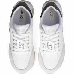 Baskets en Cuir Maxi écrues