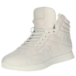 Baskets en Cuir montantes blanches