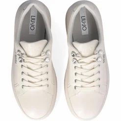 Baskets en Cuir Selma ivoire