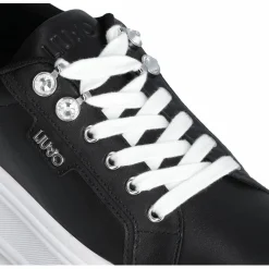 Baskets en Cuir Selma noires