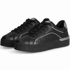 Baskets en Cuir Silvia noires