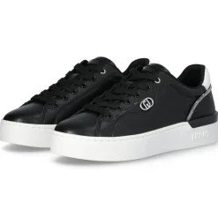 Baskets en Cuir Silvia noires