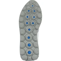 Baskets en Cuir Spherica blanc/cyclamen