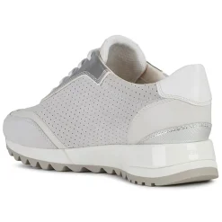 Baskets en Cuir Tabelya blanc cassé/gris