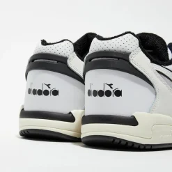 Baskets en Cuir Winner blanc/gris