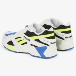 Baskets en mesh Aztrek blanc/noir/jaune