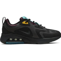 Baskets en Tissu & Cuir Air Max 200 noir/bleu/bordeaux