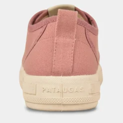 Baskets en Toile de Coton recyclé Etche roses