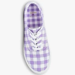 Baskets en Toile Nikolaus vichy lilas