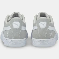 Baskets en Velours de Cuir Re:Style grises