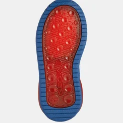 Baskets Inek Mario Geox x Super Mario à scratchs bleu/rouge