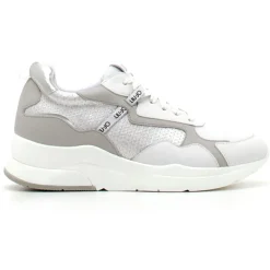 Baskets Karlie blanc/gris clair