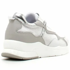 Baskets Karlie blanc/gris clair