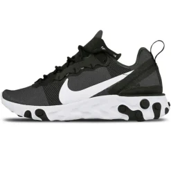 Baskets React Element 55 noir/gris/blanc