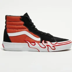 Baskets SK8-Hi Flame noir/brique