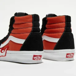 Baskets SK8-Hi Flame noir/brique