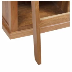 Bibliothèque ouverte échelle 200 cm Acacia Emma II Marron - 100x35x200 cm