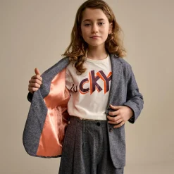 Blazer Chick gris foncé