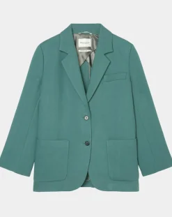 Blazer Oversize 2 boutons vert