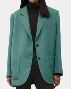 Blazer Oversize 2 boutons vert