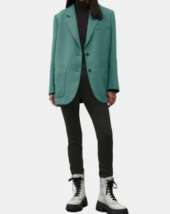 Blazer Oversize 2 boutons vert