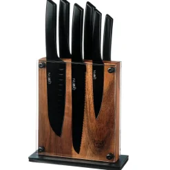 Bloc avec couteaux de cuisine Jensen Rauma - 7 pièces