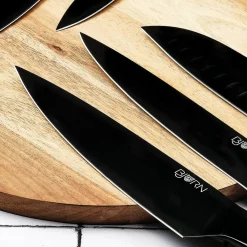 Bloc avec couteaux de cuisine Jensen Imatra - 7 pièces