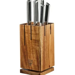 Bloc avec couteaux de cuisine Loki Skagen inox mat - 7 pièces